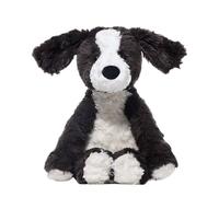 Border Collie - Cane Giocattolo, Cucciolo Coccoloso | Pelugia Animale Morbido Per Bambini L'ora Di Andare A Letto, Un Look Da Cucciolo Realistico Con Pelliccia Nera, Un Regalo Adorabile Per La Sala Da