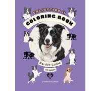 Border Collie Coloring Book: Collection 2