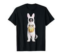 Border Collie - Costume da Cane con Coniglietto Pasquale Maglietta
