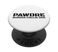 Border Collie Dad Dog Lover Father Apparel PopSockets PopGrip Adesivo