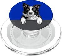 Border Collie - Divertente tasca per amanti dei cuccioli PopSockets PopGrip per MagSafe