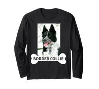 Border Collie Dog Champion Herder Maglia a Manica