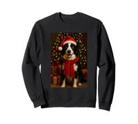 Border Collie Dog Lover - Border Collie Natale Felpa