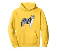 Border Collie Dog Lovers Dog Owners Collie Felpa con Cappuccio