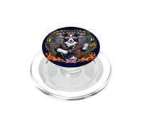 Border Collie Hard HeavyRock Cane Rockstar Chitarra Musica Rock PopSockets PopGrip per MagSafe