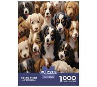 Border Collie Jigsaw Puzzle Impossibili 1000Pcs Decorazione Per La Casa. Giochi Rilassamento E Intelligence Per Adulti E Ragazzi Da 14 Anni 38x26cm/1000pcs