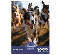 Border Collie Jigsaw Puzzle Impossible 1000 Pezzi Decorazione Per La Casa. Giochi Rilassamento E Intelligence Per Adulti E Bambini Da 12 Anni 70x50cm/1000pcs