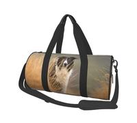 Border Collie Lawn Pets Bordo bianco nero, Borsone da viaggio di grande capacità Borsa rotonda Borsa da viaggio sportiva Borsa da viaggio Borsa da fitness
