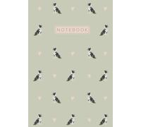Border Collie Notebook Hardcover: Cute Aesthetic Lined Journal for Border Collie Dog Lovers | Grey Cover