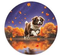Border Collie Puzzle 1000 Pezzi Divertimento Per Adulti Cute Pet Dog Puzzle Impegnativo E Difficile Per Straordinario Puzzle Per Gioco Familiare Regalo Giocattolo Colorato Per La Famiglia Decorazione