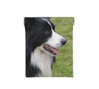 Border collie, Spremere il portafoglio superiore da donna Borsa portaoggetti Piccola portamonete Portamonete