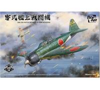 Border Model 1/35 A6M Zero Fighter con modello interno completo in plastica (...