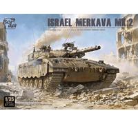 Border Model BT055 - 1:3 5 Merkava Mk.2 W/ Full Interior & Workable Tracks -