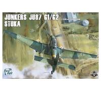 Border MODEL - Modellino aereo Junkers Ju87 G1/g2 Stuka Border Model Bf-002 1/35° modello Char Promo