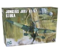Border MODEL - Modellino aereo Junkers Ju87 G1/g2 Stuka Border Model Bf-002 1/35° modello Char Promo