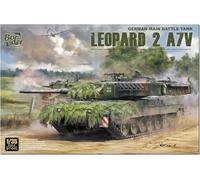 Border Modellino BT-040 Leopard 2 A7V German Main Battle Serbatoio scala 1:35 modellismo in plastica