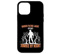 Border Patrol Agent di giorno Zombie by Night Divertente Halloween Custodia per iPhone 12 mini