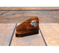 Border Terrier - Candeliere in legno con cane Art Dog IT tipo 2