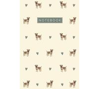 Border Terrier Dog Notebook: Cute Aesthetic Lined Journal for Border Terrier Dog Lovers & Owners