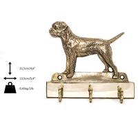 Border Terrier - Grucce In Ottone Con Immagine Di Un Cane Art Dog DE