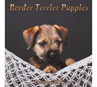 Border Terrier Puppies Calendar 2026: 12 month Organizer Jan 2026 to Dec 2026