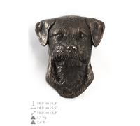 Border Terrier - statua del cane per appendere al muro, Art Dog IT