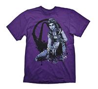 Borderlands 3 - Amara Uomo T-Shirt Lilla L 100% Cotone Regular