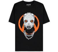 Borderlands Psycho Chain Uomo T-Shirt Nero XL 60% Cotone, 40% Poliestere Regular