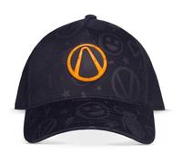 Borderlands Rubber Patch Logo Strapback Baseball Cap One Size, Nero , Taglia unica