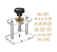 Bordhap Press Set Back Case Screw Type Closer con 20 Dies Acrilico Watchmaker Press Tool Set per la Riparazione di Orologi