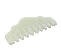 Bordhap Trattamento Tradizionale Del Punto di Innesco Della Terapia Della Testa di Agopuntura di Massaggio Del Pettine Della Giada Tradizionale Della Natura Bordo Capo di Gua Sha