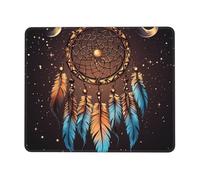 Bordi Cuciti Tappetino per Il Mouse, Native American Dream Catcher, Pratica Tappeto Mouse, Mousepads, 25X30cm, PC, Laptop, Computer