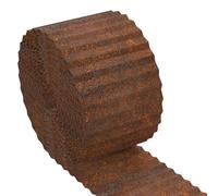 Bordi Dei Bordis Del Giardino - Bordo Di Decking All'aperto | Confine Per Bord Prato Flessibile | Bordi Prato | 32,8 Ondulato Fence In Metallo Flessibile Per Il Paletti Di Ghiaia Del Pat