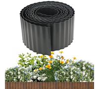 Bordi del giardino, 1000x15x0,3 cm bordo per bordi, recinzioni flessibili ondulate, bordo del paesaggio per muro percorso da piscina per paletti di ghiaia esterno