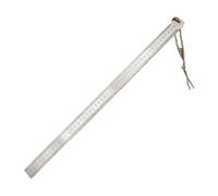 Bordi dritti Strumento di misurazione Addensato Righello diritto in acciaio inox montato su auto Righello di difesa Strumento di misurazione portatile multifunzionale