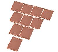 Bordo a Strisce 7x9 Cm Set 10 Pezzi 7x9 Cm Prototipo Fai-da-te PCB su un Lato Circuito Universale 10 * 8 * 3