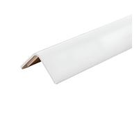 Bordo angolare in PVC, 100 cm, 3 pezzi, protezione da parete autoadesiva, soluzione pratica per Dama & Scratch Prevent (opt 1, 25 x 25 mm)
