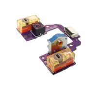 Bordo antipolvere del bottone della scheda madre del microswitch per il superleggero 2 di GProX con la ruota per il programmatore del gioco