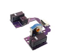Bordo antipolvere del bottone della scheda madre del microswitch per il superleggero 2 di GProX con la ruota per il programmatore del gioco