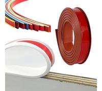 bordo autoadesivo in PTE, Striscia sigillante for bordi in TPE autoadesiva a forma di U multicolore 9-50 mm 1 metro(Brown,30mm)