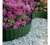 Bordo da giardino flessibile in plastica Ondadecò 10x0,09 m verde Verde