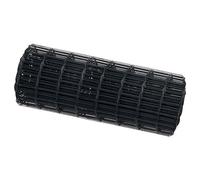 Bordo da giardino grigio, 0,6 x 50 m, in ferro rivestito in PVC, resistente e stabile per aiuole, sentieri e limiti, resistente alle intemperie e facile da pulire