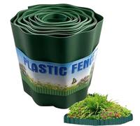 Bordo da giardino, recinzione perimetrale senza per prato | Barriera decorativa per bordi per aiuole, prato, patio, paesaggistica e sentieri