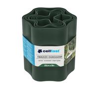 Bordo da giardino ondulato Cellfast verde scuro lunghezza 9 m