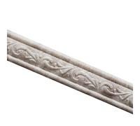 Bordo del battiscopa in schiuma di PVC da 2,3 m, rivestimento autoadesivo | Modanatura flessibile for linea da parete, bordo staccabile largo 4,8 cm(A6-grey)