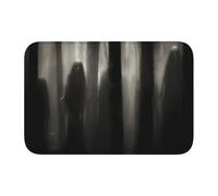 Bordo di blocco tappetino orlo 40 x 60 JKIEGOQ Ghostly Shadow by The Tree Picture antiscivolo fondo modellato a goccia, ideale facile da pulire e resistente allo sbiadimento