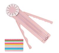 bordo di taglio - 12 punta artigianale, lama del bordo decorativo | Coltello rotante trattista dritto, righello a forma di trimmer a forma di, banchi di lavoro, sale per hobby per il desi