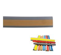 Bordo for scale in gomma | Multicolor 5x2,5x90-150cm for Scale: Interno ed Esterno(Brown,100cm/3.3ft)