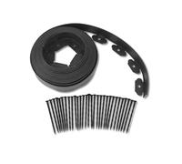 Bordo giardino in PE resistente, bordura aiuola flessibile, cordolo prato, installazione facile senza scavo, 30 chiodi, ideale per aiuole, vialetti, prato e paesaggistica