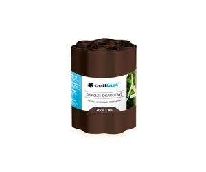 Bordo giardino ondulato Cellfast marrone Lunghezza 9 m